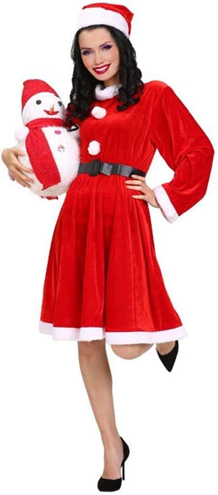 Mrs Santa Cos Red/White