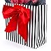 Hallmark Signature Large Valentine's Day Gift Bag with Tissue Paper (Red Bow)