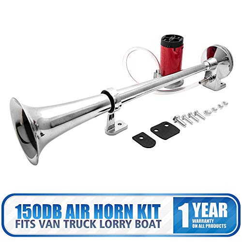 Truck Air Horn Kit 12V 150DB Single Trumpet British Trucking