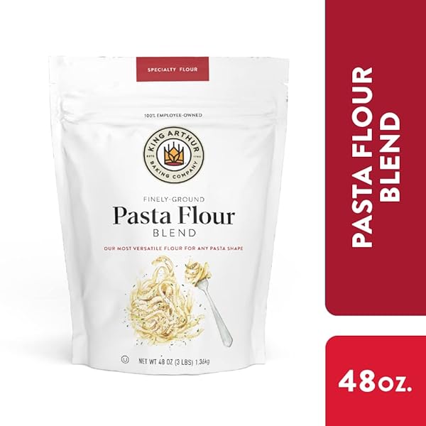 KING ARTHUR PASTA FLOUR BLEND, FINELY GROUND, 3 LB,WHITE