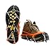 Micro Spikes Ice Snow Grips Cosyzone Traction Cleats Shoes Boots Crampons Grippers for Walking Mountaineering Hunting Hiking