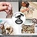 Uxoz 2 Pack Drain Hair Catcher,Stainless Steel Sink Drain Protector, Anti-Rust and No Mold, Durable Use, Match Drain Sizes from 1'' to 1.42''