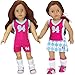 Sophia's Doll Sports Uniform, 3 Piece Sports Outfit for 18 Inch Dolls | Shirt, Shorts, Skirt | Gift Bag Included