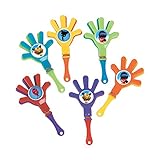 Unbranded 12 MIRACULOUS mini hand clappers birthday party favors CAT NOIR AND LADYBUG