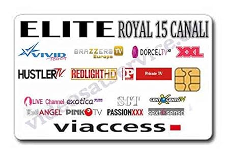 Redlight Elite ROYALE 15 Sender Viaccess Karte - Laufzeit 12 Monat