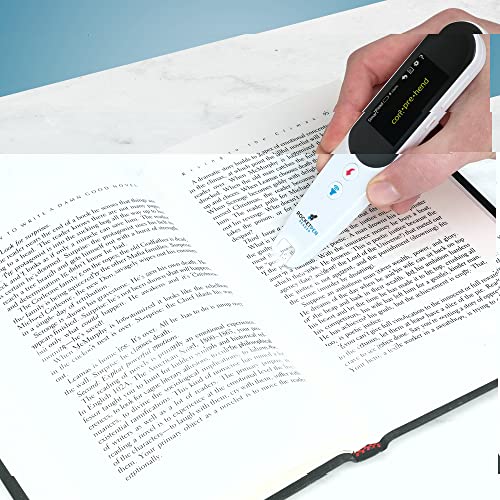 Rocket Pen Reading Tutor - Use Its Six Learning Aids to Make Reading Your New Super Power. OCR Scanner for Dyslexia - Hear Scanned Text. Scans Phone, Tablet, Printed Page. No PC Needed