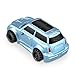 Kaerdun Inductive Train Toy Magic Mini Car Follow Drawn Black Line for Kids (Blue Jeep)
