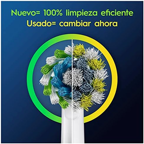 Pro CrossAction Cabezales de Recambio Originales, Blanco, Pack de 16