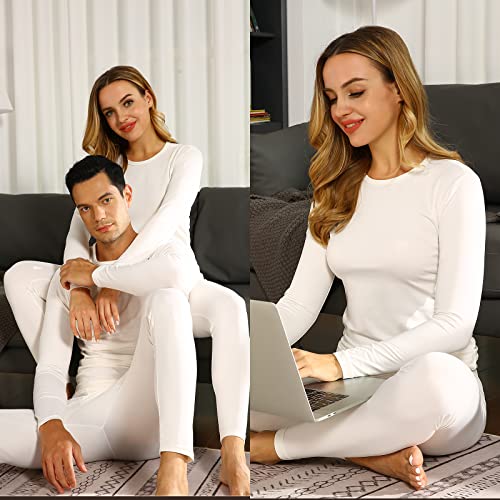 ViCherub Womens Thermal Underwear Set Long Johns Base Layer Fleece