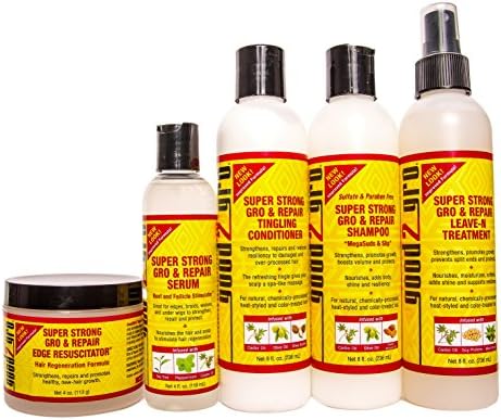 Good2Gro Hair Growth Bundle"Adds Volume, Promotes Thicker, Fuller Edges and Stimulate Overall Hair Growth" For Men & Women.