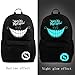 GAOAG Anime Luminous Backpack Daypack Under 15.6 inch with USB Charging Port and Lock School Bag (cn-1)