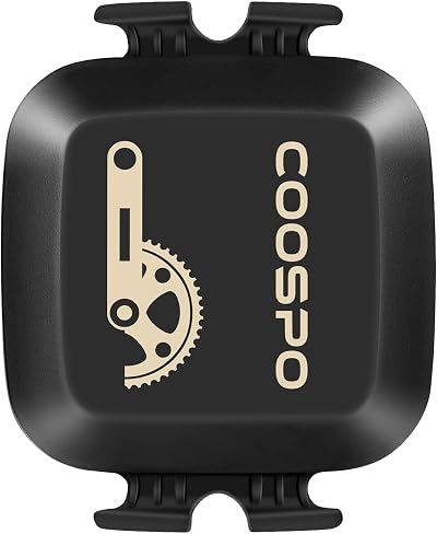 CooSpo BK467 Cadence Speed Sensor Bluetooth ANT+ for Bike Computers GPS