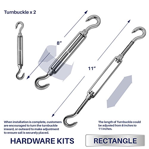 2 Windscreen4less+Hardware+Kit+Inches+Rectangle