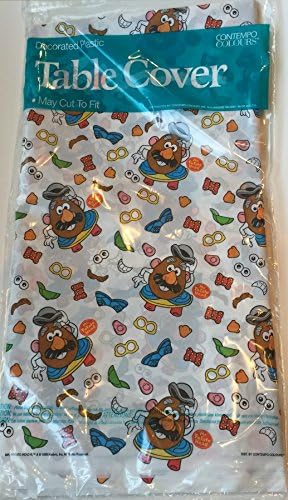 Mr. Potato Head Plastic Party Table Cover