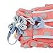 Hessie Little Girls Boys Safety Harness Backpack, Canvas Travel/School/Preschool Mini Bag, Kids Animal Rucksack with Anti-lost Belt, Pink Bunny Backpack - Orange Bunny