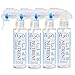 4 Pck. OPTIMIZED H2O- Nutrient Infused Water For Hair, Scalp, Face, Skin & Body is the Best 100% Ultra Purity in Water, Vitamin, Coconut Oil, Sunflower and Sea Buckthorn for Ultimate Hydration Anti dr