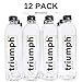 Triumph Alkaline Water 8.5 pH, Naturally Ionized High pH Spring Water, 16.9-Ounce Bottles, 12 Pack