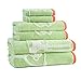 Kassatex Kassa Kids Jungle Hand Towel, Green