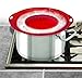 1 X Boil Over Safeguard - Silicone Lid Stops Pots and Pans from Messy Spillovers