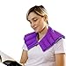 My Heating Pad Microwavable Neck and Shoulder Warmer, Portable Heating Pad for Muscle, Joint, and Tension Relief - Purple, 1 Pack