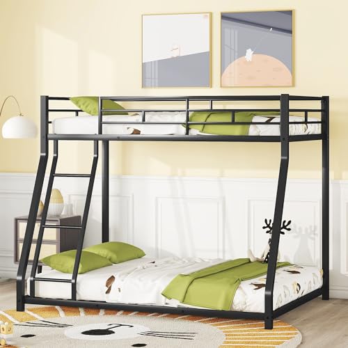 Mua Bellemave Twin Over Full bunk Bed，Metal Floor Bunk Bed for Kids ...