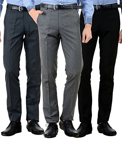american-elm men's formal trousers (tr1204-1-2-3_30_multicolour) - pack of 3