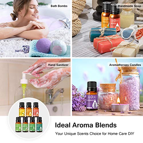 Essential Oils Set Anjou 14 x10ml Aromatherapy Essential Oil Gift Set
