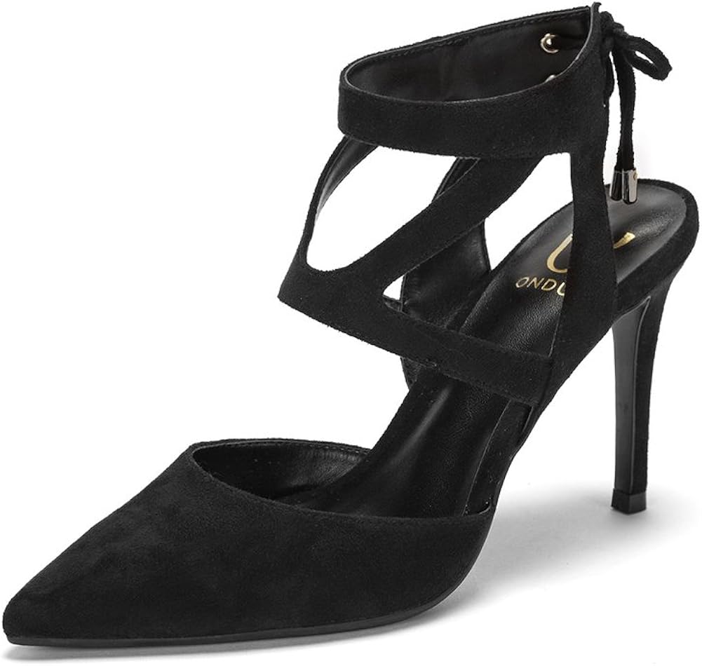 Elegant shoe with ankle loop loop/Stiletto heels