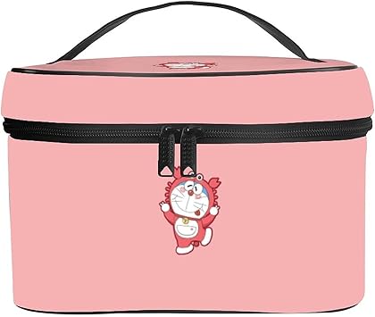 Amazon Co Jp Nanagoten ドラえもん Doraemon 52 化粧ポーチ 収納ボックス メイクポーチ メイクボックス大容量 コスメ収納 バニティポーチ 小物入れ 軽量 出張 旅行 出勤 化粧品収納ボックス ポーチ レディース 持ち運び コスメポーチ 女性用 男女兼用25x18x15cm