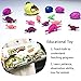 Blu7ive Hatch and Grow Easter Dinosaur Eggs Novelty Hatching Dinosaur Toys Dinosaur Party Supplies for Kids (60 Pack)