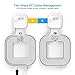Wall Mount Holder for eero Home WiFi, Simple Designed Accessories Bracket Stand for eero Pro WiFi System Router- No Messy Screws! (1 Pack)