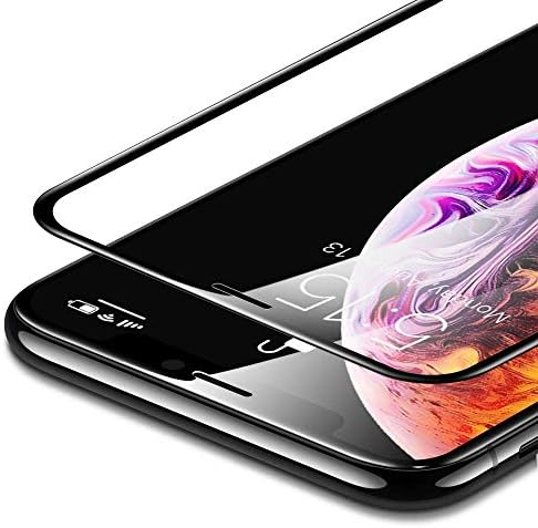 MKOAWA Screen Protector for Apple iPhone Xs Max (6.5 inch) (1 Pack) 0.23mm iPhone Xs Max Tempered Glass Screen Protector Blue Light Filter [3D Touch] Work with Most Case 99% Touch Accurate