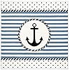 Safavieh CRK124A-4 Carousel Kids Collection CRK124A Ivory and Navy Area (4' x 6') Rug