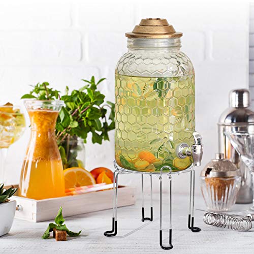 YLOVAN Water Filter Stand Countertop Stainless Steel Compatible with