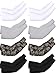 Mudder 8 Pairs Unisex UV Protection Arm Cooling Sleeves Ice Silk Arm Cover (4 Colors)