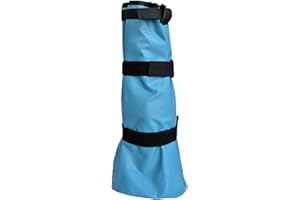 Horse Riding Hoofs Care Soaking Boot PVC Adjustable Elastic Band Adjustable PVC Hoofs Soaking Boot with Elastic Band