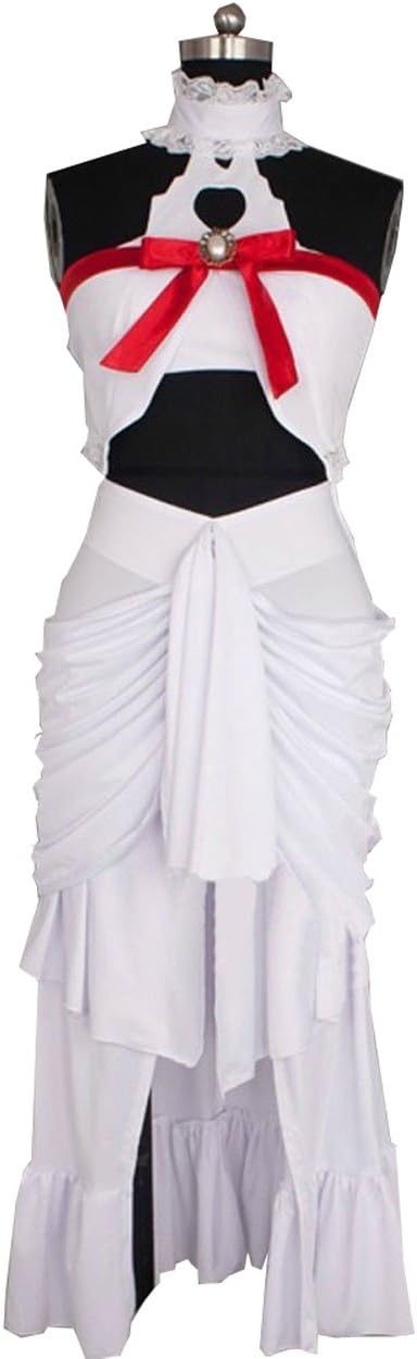 Cosnew Halloween Asuna Yuuki White Dress Outfits Uniform Costume-Made
