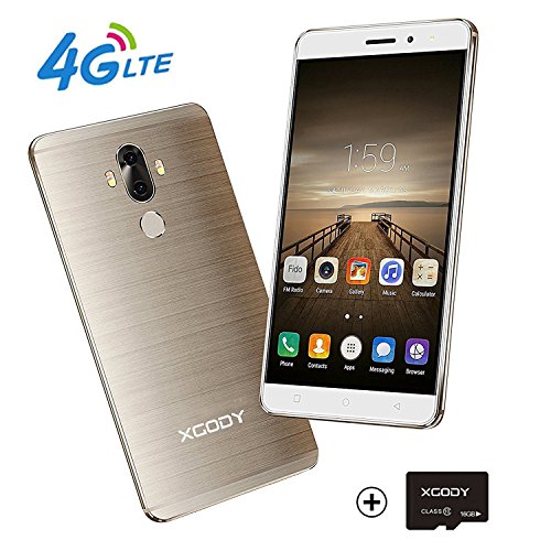 Xgody y19 unlocked smartphones 32gb (16 gb r0m with 16g…