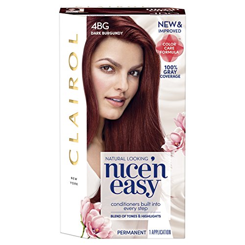 Clairol Nice 'n Easy Permanent Hair Color, 5R Medium Auburn, 3 Count