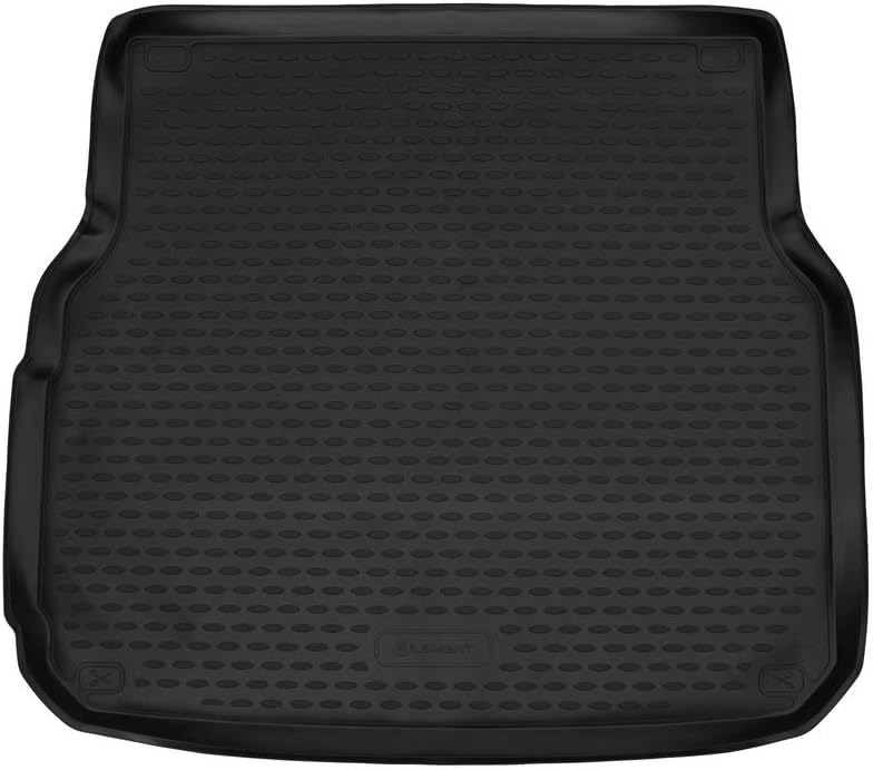 Element EXP.ELEMENT0205910 Tailored Custom Fit Rubber Boot Liner Protector Mat-Mercedes C-Class Saloon 2007-2014, Black