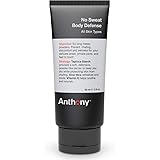 Anthony No Sweat Body Defense, Anti-Chafe Talc Free Cream To Powder Lotion, 3 Fl Oz, Contains Tapioca Starch, Aloe Vera, and 