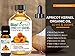 BioFinest Apricot Kernel Organic Oil - 100% Pure Cold-Pressed - Best Moisturizer for Hair Face Skin Acne Sunburn Cuts Wrinkle Scars Eczema - Essential Antioxidant, Vitamin E - Free E-Book (10ml)