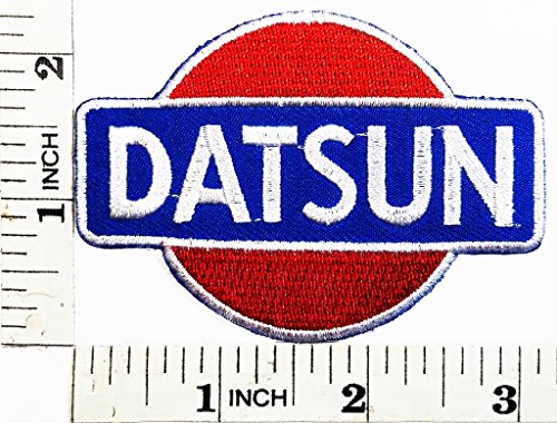 DATSUN Car Logo Racing Team patch Symbol Jacket T-shirt Patch Sew Iron on Embroidered Sign Badge Costume