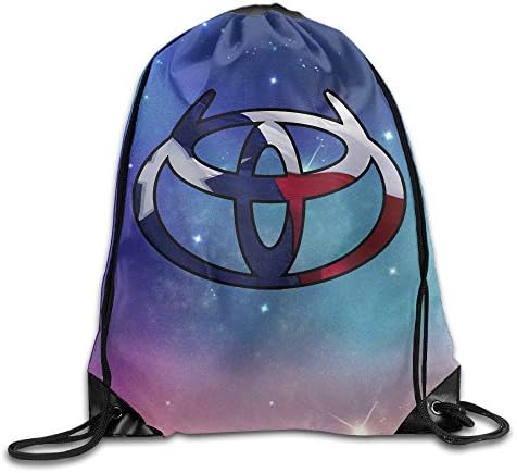 FFuture TOYOTA Car Logo Gym Drawstring Backpack Sport Bag