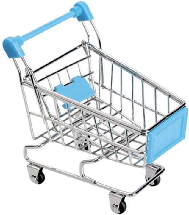 Coddington Baby Kids Simulation Mini Shopping Cart Shopping Cart Toy Storage Toys Handcart Supermarket Storage Basket Trolley Toy