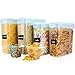 VERONES Cereal Container, Airtight Storage Containers Perfect for Flour Container Dry Food Storage Containers 4 Piece 2 Size (20 Chalkboard Labels & 2 Measuring Cups Included)