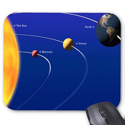 Amazoncom Solar System Ppt Backgrounds Mouse Pad 98 X