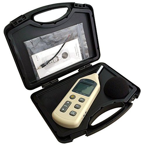 image for Foneso Digital Sound Level Meter 30 ~ 130 dB Decibel Noise Measurement