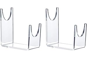 2 Pack Shofar Stand Acrylic Shofar Display Stand for Shofar Horn Shofar Display Stand Yemen Shofar Sword Lightsaber Horn Disp