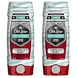 Old Spice Hydro Wash Body Wash Hardest Working Collection Pure Sport Plus 16 Oz, 2 Pack